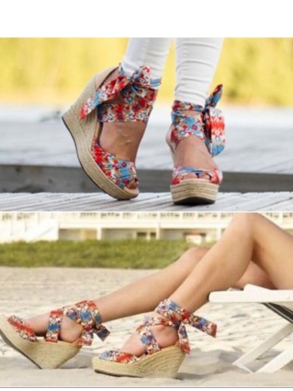 UGG Lucianna Wedges size 9